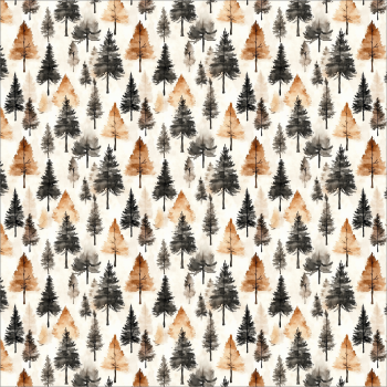 Forest and Animals Allover 4